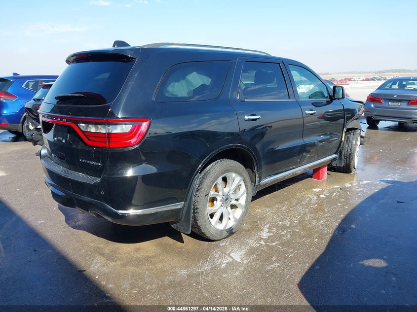 1C4RDJEG4HC753290 2017 Dodge Durango 3.6 Citadel Awd black