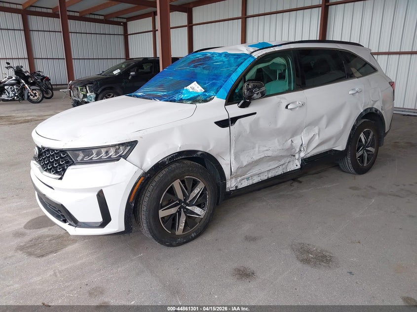 Vin: 5xyrl4lc9mg018430, lot: 45358612, kia sorento s 20212