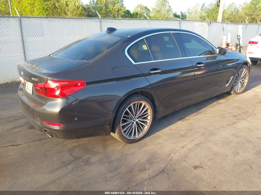 Vin: wbaja5c34hg897795, lot: 45358631, bmw 530i 20174