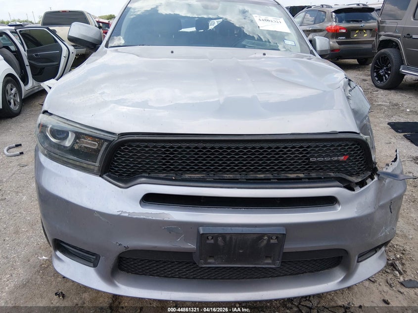 1C4RDHDG8LC410694 2020 Dodge Durango 3.6 Gt Rwd Grey