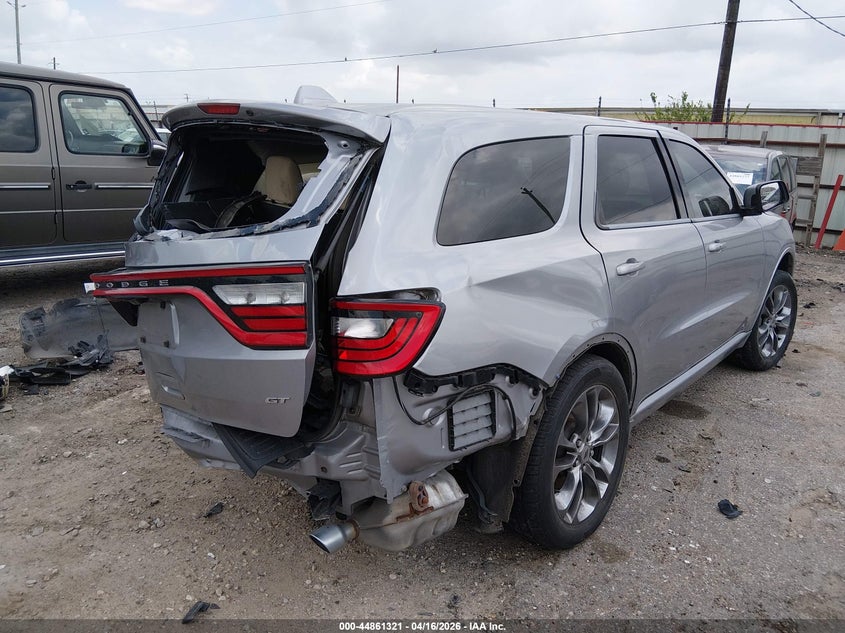 2020 Dodge Durango 3.6 Gt Rwd grey Lot 111044861321 Vin 1C4RDHDG8LC410694