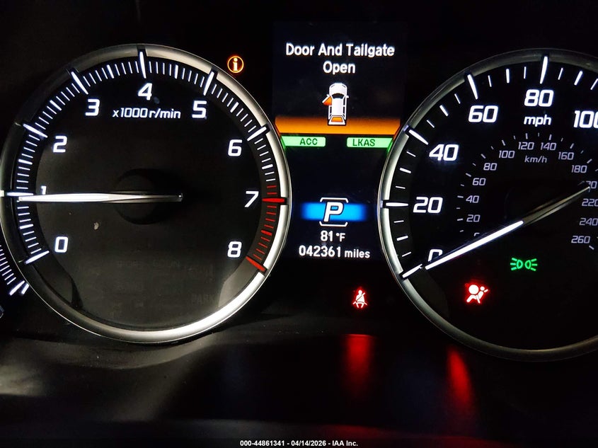 2019 Acura Mdx Tech Pkg VIN: 5J8YD4H52KL000647 Lot: 44861341