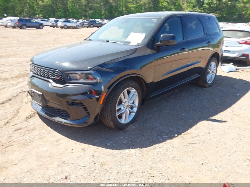 1C4RDHDG7PC685401 2023 Dodge Durango 3.6 Gt Rwd black