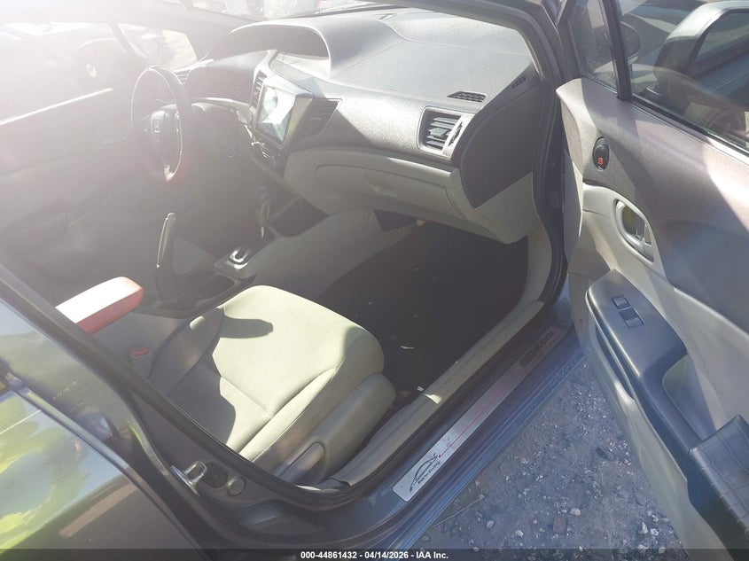 2012 Honda Civic 1.8 Lx grey Lot 111044861432 Vin 19XFB2F52CE109557