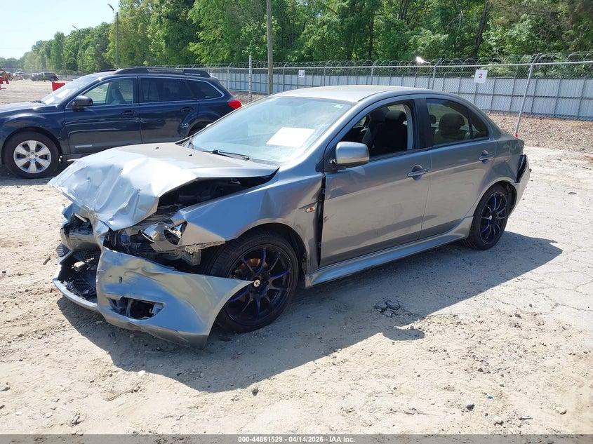 2014 Mitsubishi Lancer 2.0 Es grey Lot 111044861528 Vin JA32U2FU3EU007655