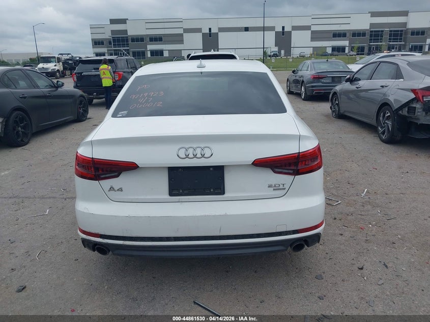2017 Audi A4 2.0T Season Of Audi Ultra Premium VIN: WAUKMAF47HN060012 Lot: 44861530