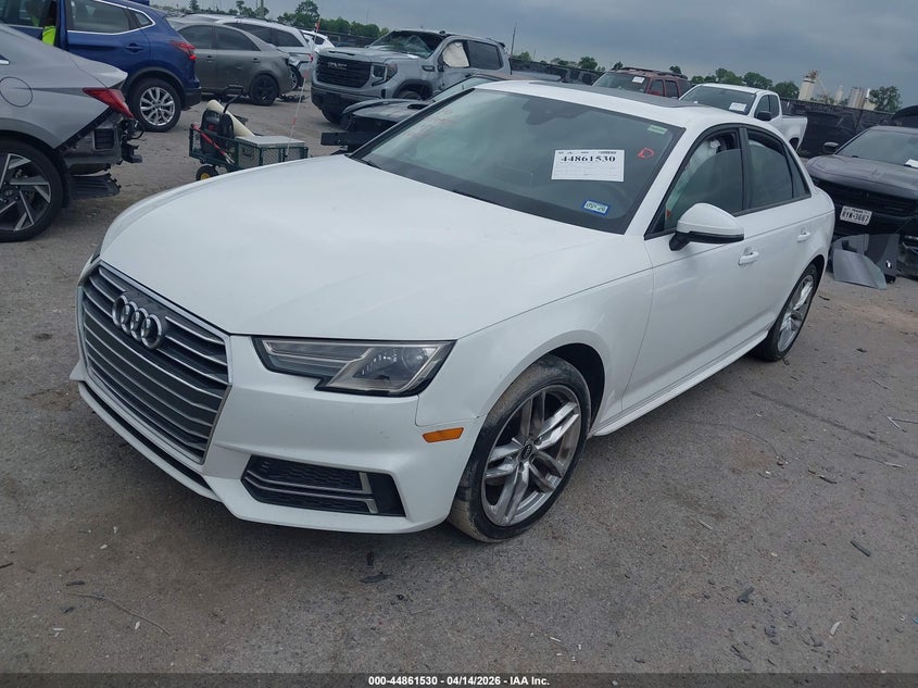 Vin: waukmaf47hn060012, lot: 45358841, audi a4 2.0t season of audi ultra premium 20172