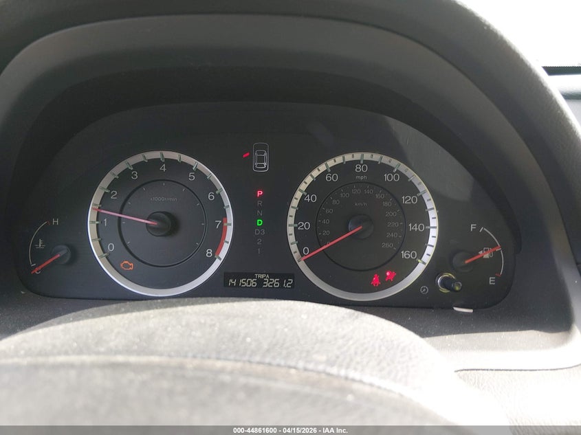 2011 Honda Accord 2.4 Se VIN: 1HGCP2F66BA136633 Lot: 44861600