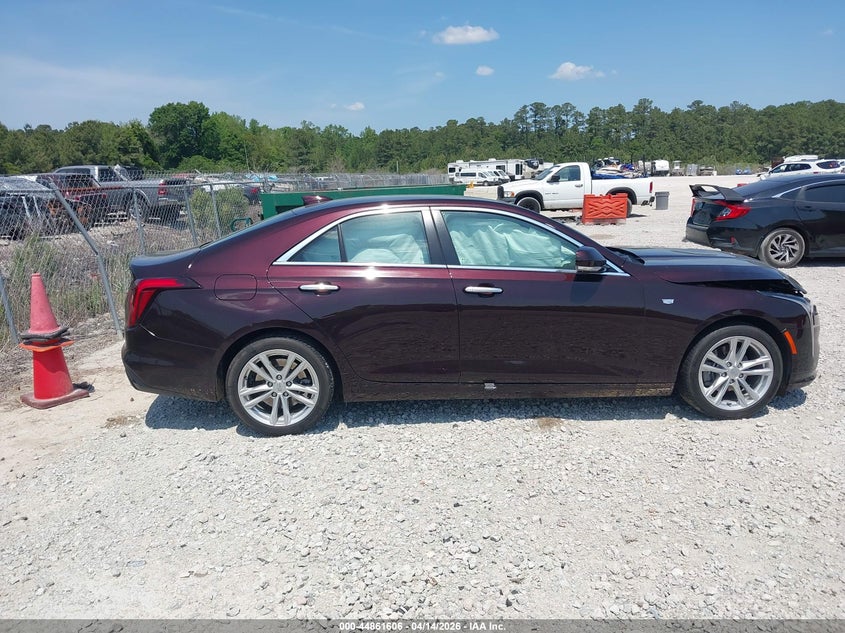 2021 Cadillac Ct4 Luxury VIN: 1G6DA5RK4M0143414 Lot: 44861606