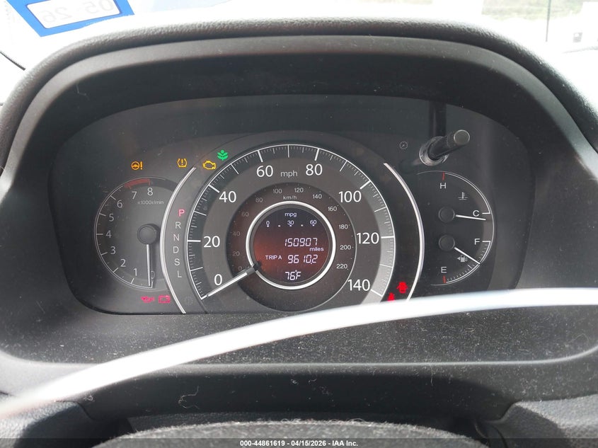 2015 Honda Cr-V Lx VIN: 3CZRM3H33FG704641 Lot: 44861619