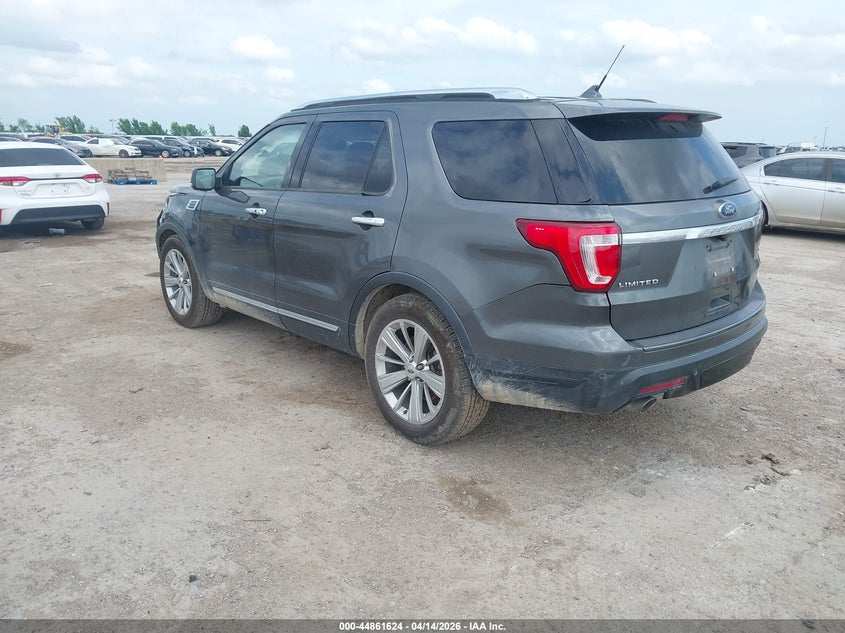 2019 Ford Explorer 3.5 Limited grey Lot 111044861624 Vin 1FM5K7F87KGA11136
