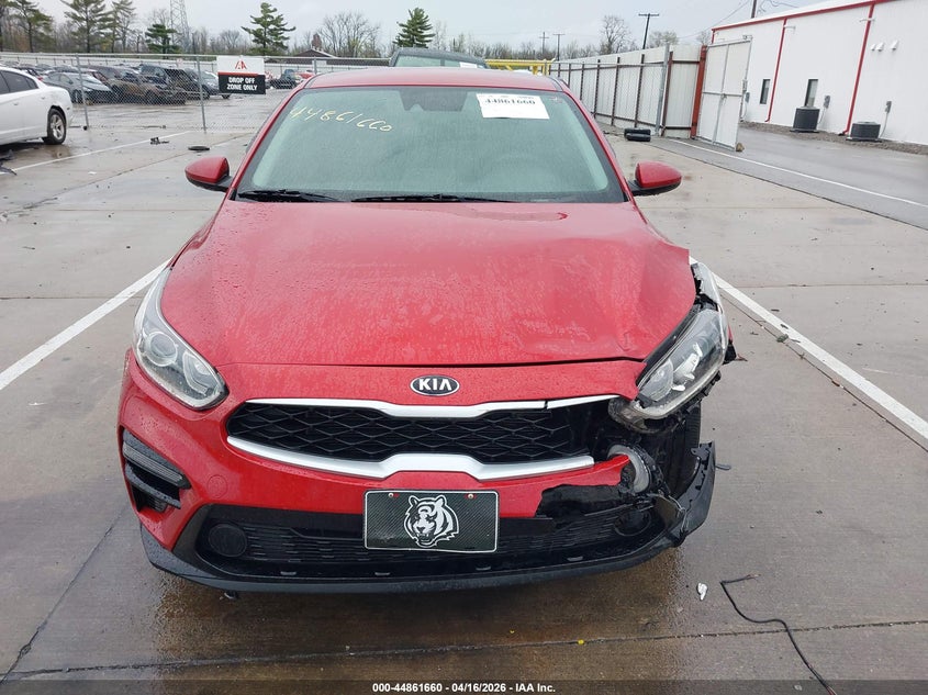 2019 Kia Forte 2.0 Lxs red Lot 111044861660 Vin 3KPF24AD2KE033217