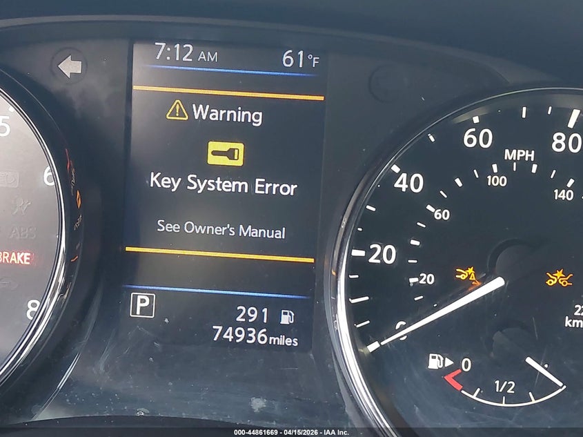 2019 Nissan Rogue Sv VIN: KNMAT2MV2KP554728 Lot: 44861669