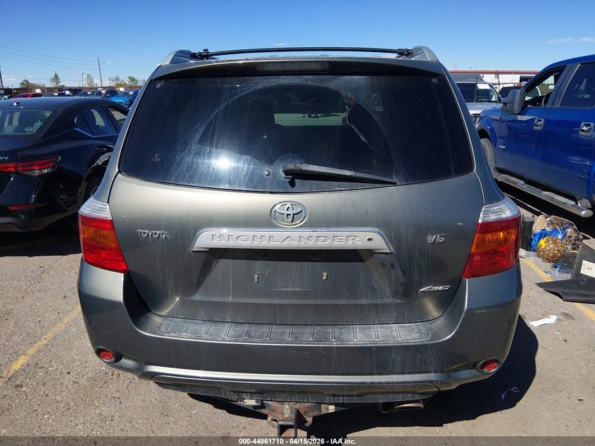 2008 Toyota Highlander Limited VIN: JTEES42A782037832 Lot: 44861710