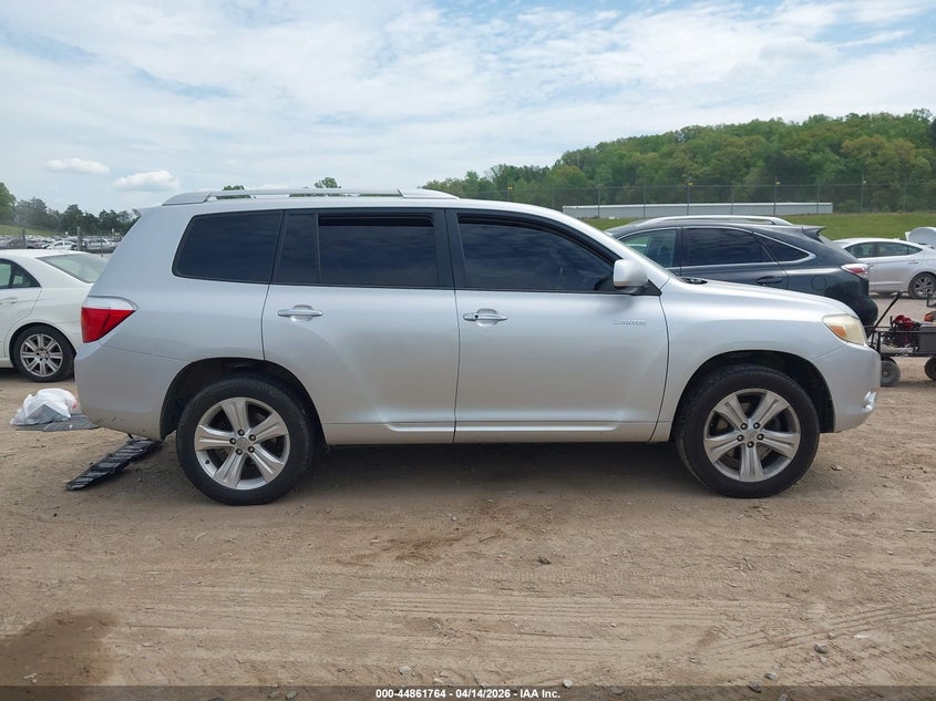 2008 Toyota Highlander Limited VIN: JTEES42A882096825 Lot: 44861764