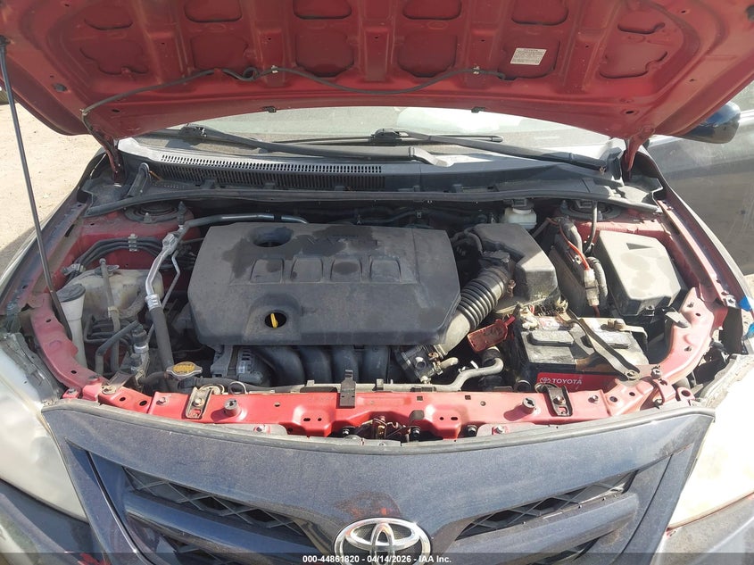 2012 Toyota Corolla 1.8 Le blue Lot 111044861820 Vin 5YFBU4EE8CP036523
