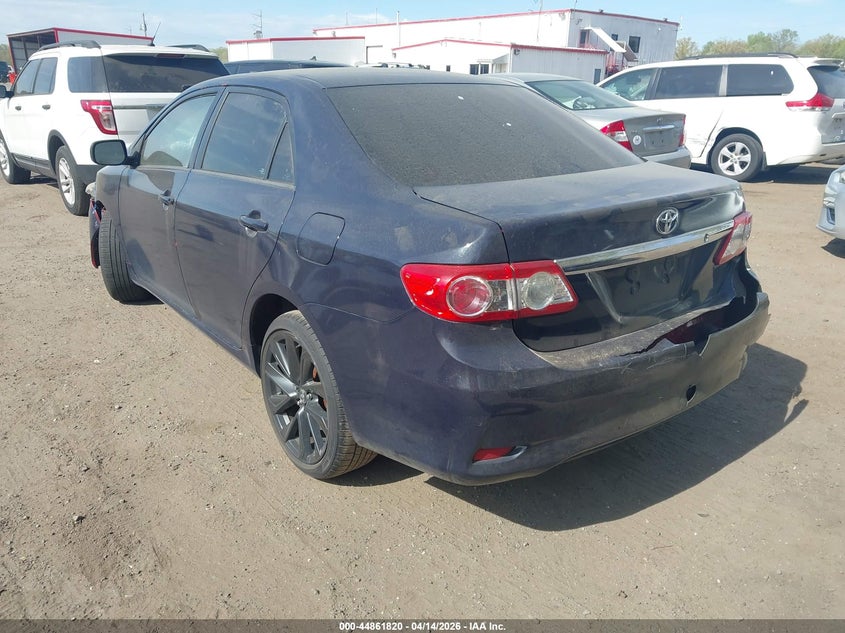 2012 Toyota Corolla 1.8 Le blue Lot 111044861820 Vin 5YFBU4EE8CP036523