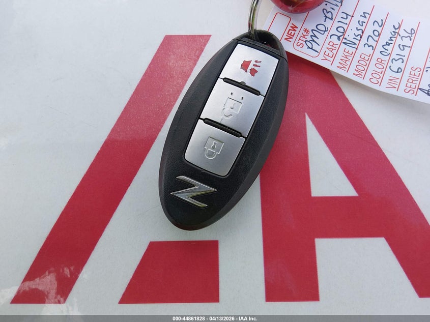 2014 Nissan 370Z VIN: JNLAZ4EH6EM631936 Lot: 44861828