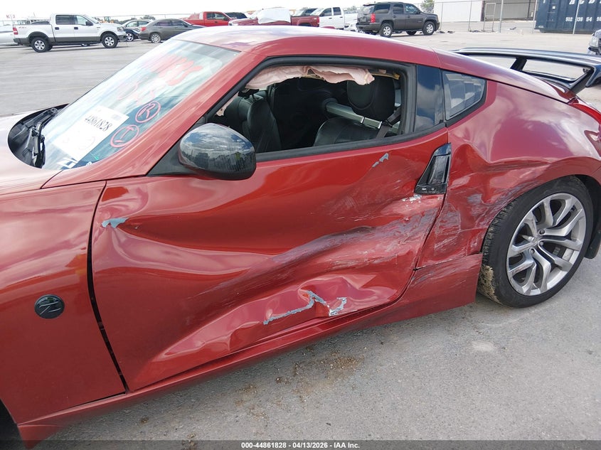 2014 Nissan 370Z VIN: JNLAZ4EH6EM631936 Lot: 44861828