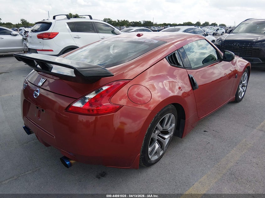 Vin: jnlaz4eh6em631936, lot: 45359139, nissan 370z touring 20144