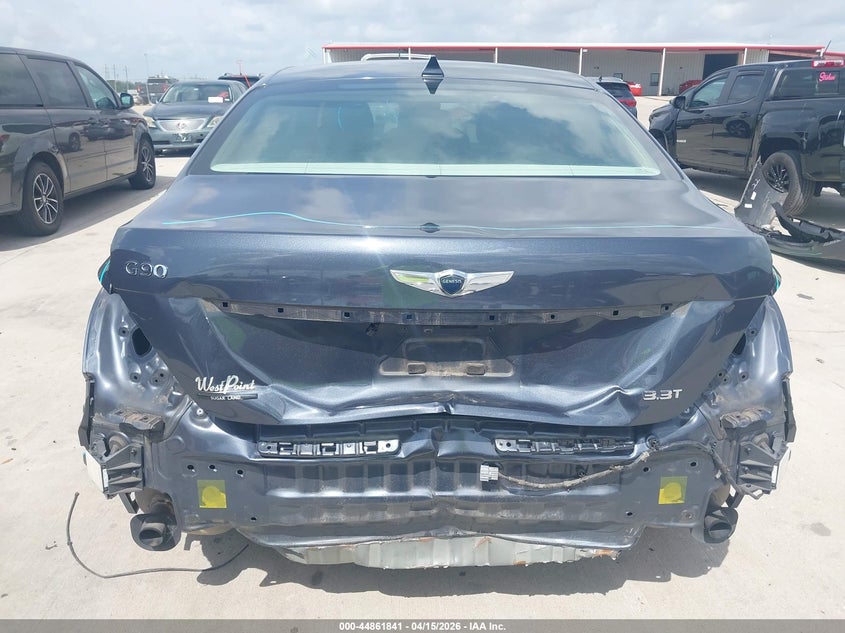 2017 Genesis G90 3.3T Premium VIN: KMHG34JA6HU016529 Lot: 44861841