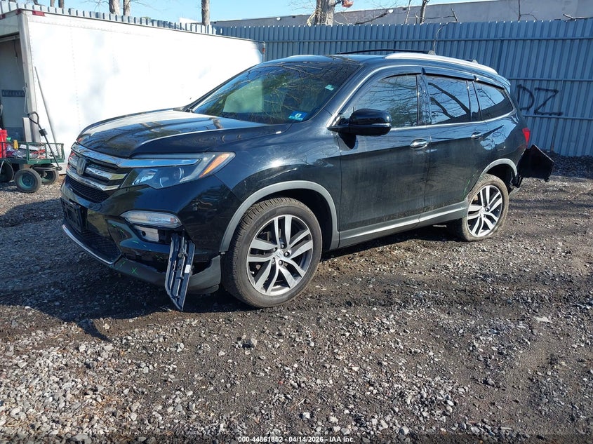 2017 Honda Pilot 3.5 Elite black Lot 111044861852 Vin 5FNYF6H07HB007999