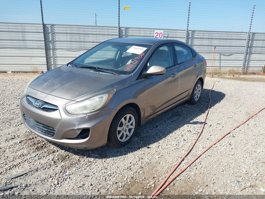 2012 Hyundai Accent 1.6 Gls beige Lot 111044861900 Vin KMHCT4AE6CU164948