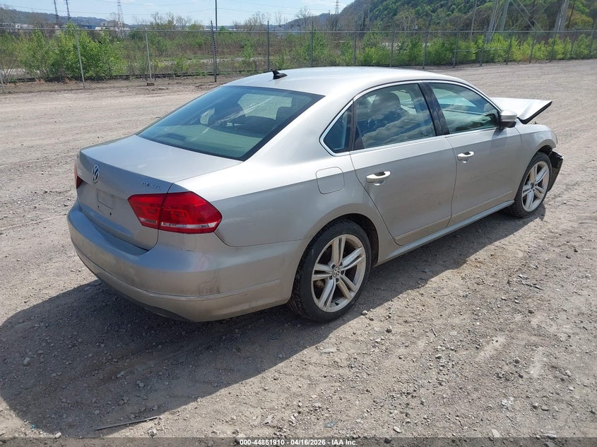2013 Volkswagen Passat 2.0L Tdi Sel Premium