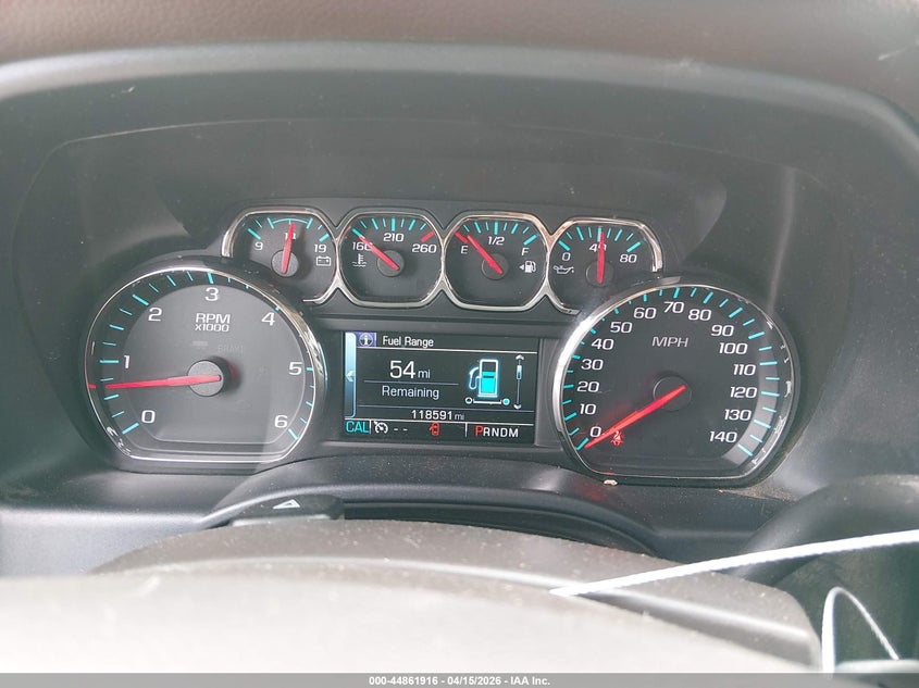 2016 Chevrolet Silverado 1500 High Country VIN: 3GCUKTEC3GG343701 Lot: 44861916