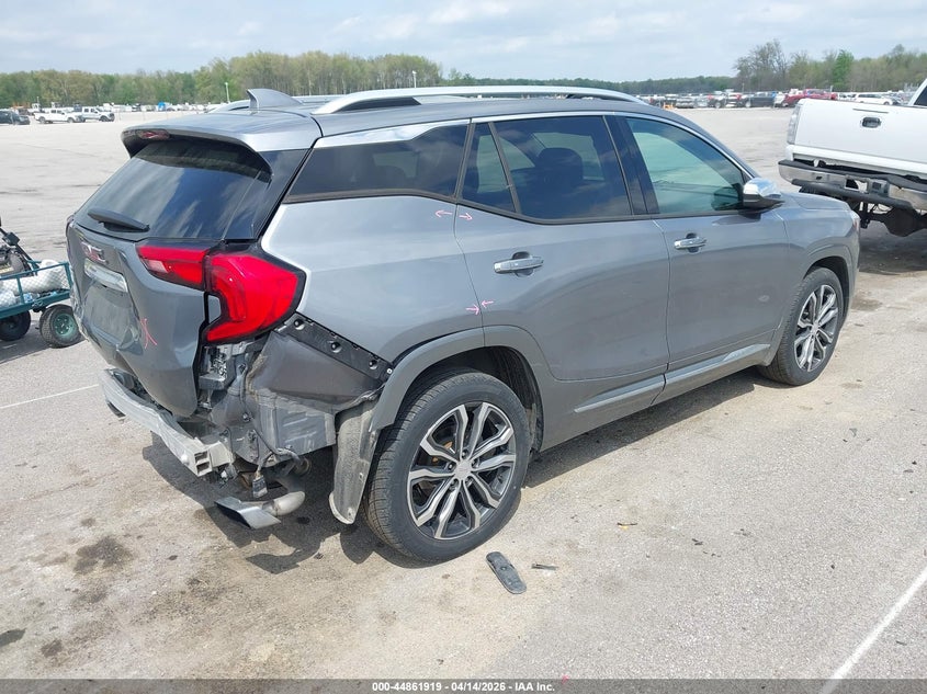 2019 Gmc Terrain 2.0 Denali grey Lot 111044861919 Vin 3GKALSEX7KL208609
