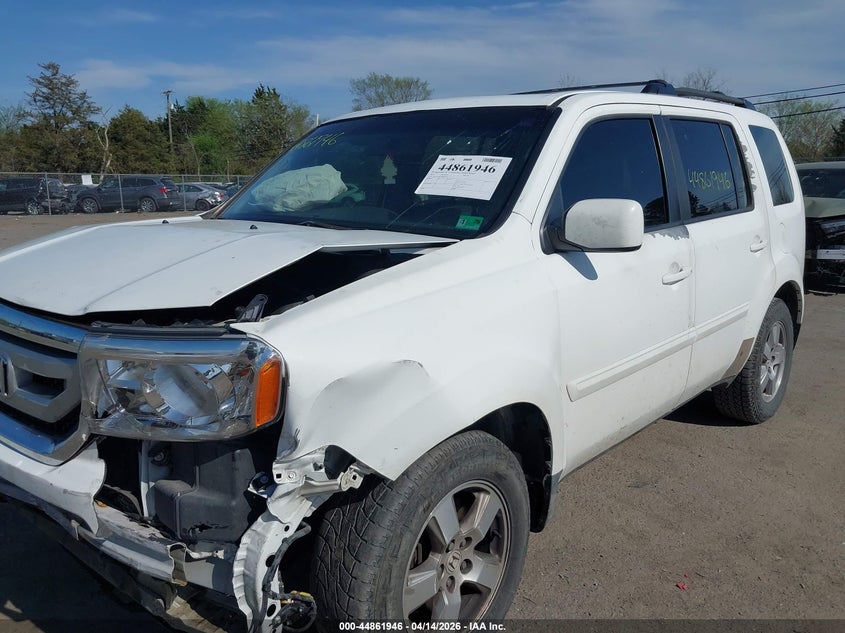 2011 Honda Pilot Ex-L VIN: 5FNYF3H53BB006768 Lot: 44861946