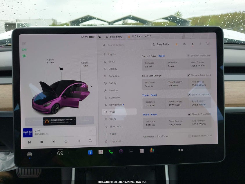 2020 Tesla Model 3 Long Range Dual Motor All-Wheel Drive white Lot 111044861953 Vin 5YJ3E1EB9LF650062