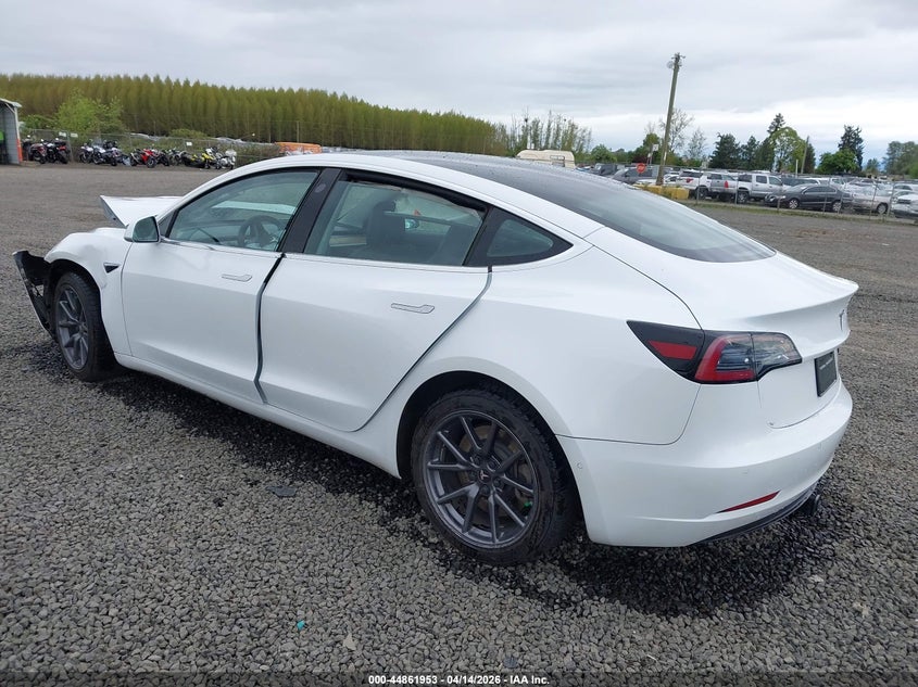 2020 Tesla Model 3 Long Range Dual Motor All-Wheel Drive white Lot 111044861953 Vin 5YJ3E1EB9LF650062
