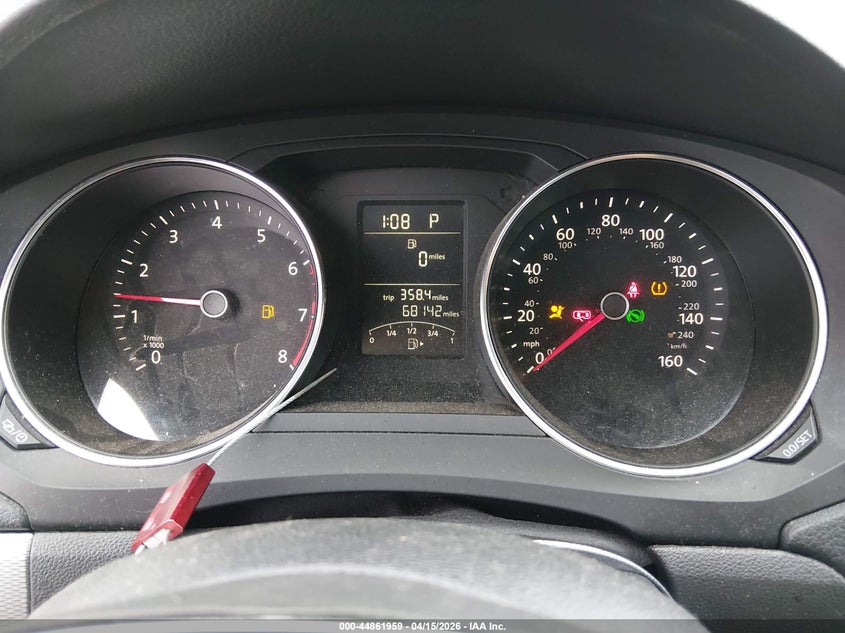 2017 Volkswagen Jetta 1.4T S VIN: 3VW2B7AJ7HM257293 Lot: 44861959