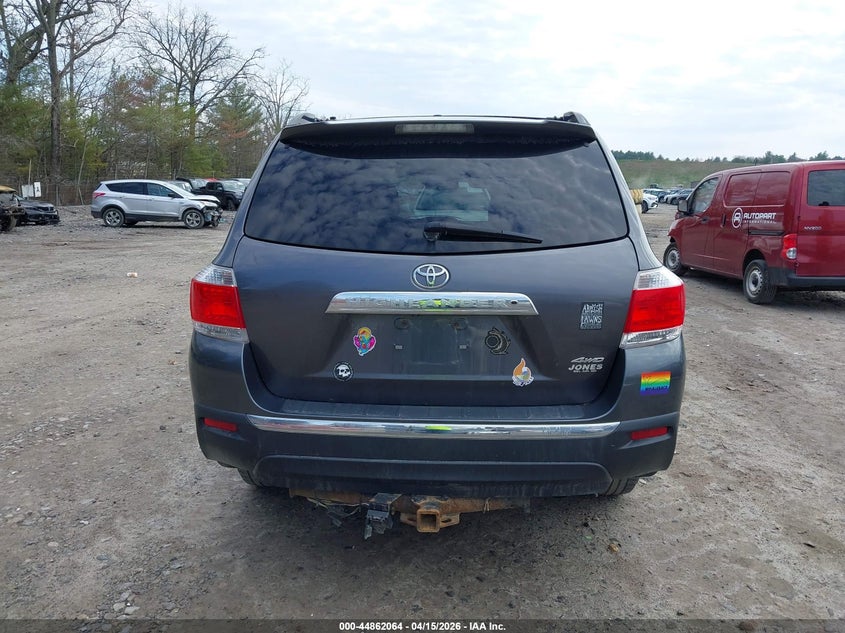 2012 Toyota Highlander Se V6 VIN: 5TDBK3EH7CS156542 Lot: 44862064