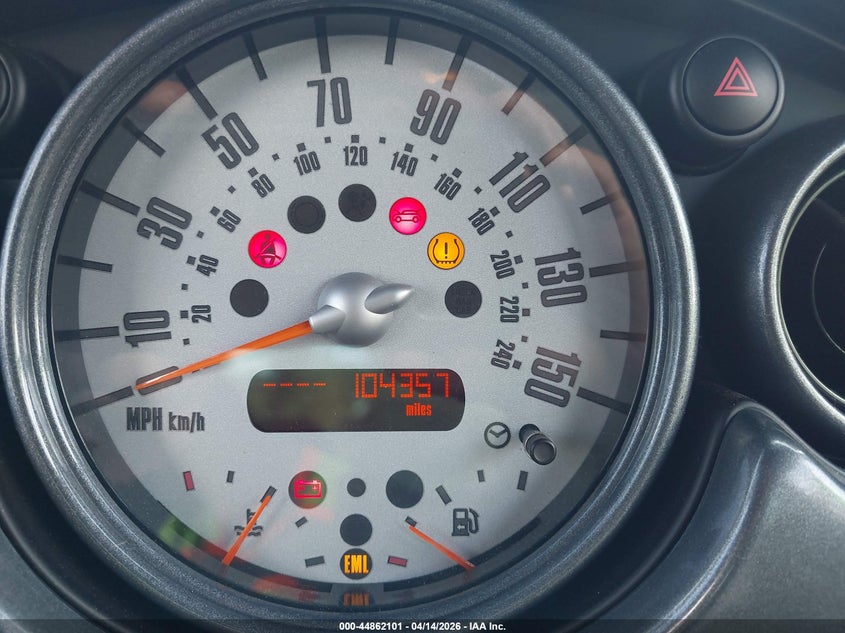 2006 Mini Cooper S VIN: WMWRE33546TL22887 Lot: 44862101