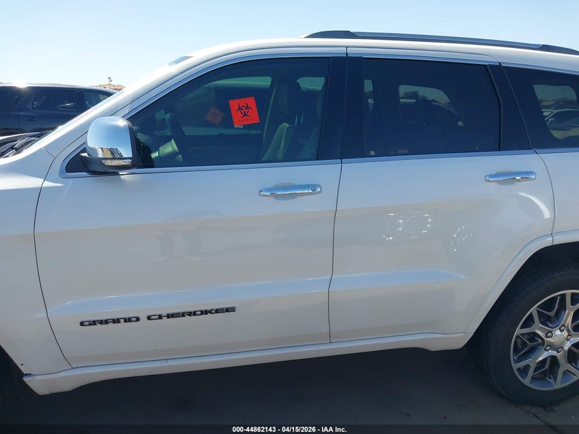 2020 Jeep Grand Cherokee Overland 4X4 VIN: 1C4RJFCT0LC200943 Lot: 44862143