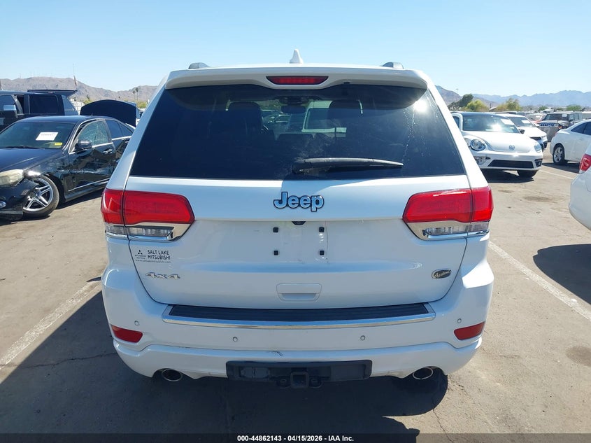 2020 Jeep Grand Cherokee Overland 4X4 VIN: 1C4RJFCT0LC200943 Lot: 44862143