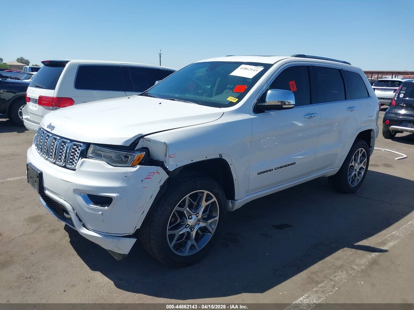 2020 Jeep Grand Cherokee Overland 4X4 VIN: 1C4RJFCT0LC200943 Lot: 44862143