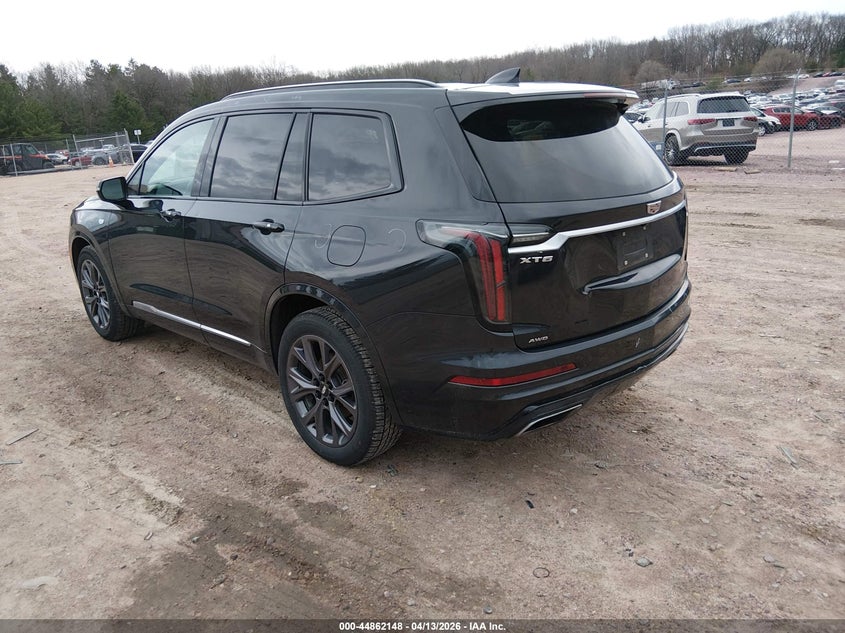 Vin: 1gykpgrs3lz133220, lot: 45359459, cadillac xt6 awd sport 20203