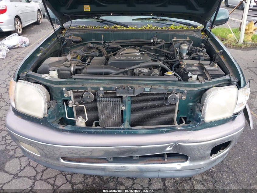 2000 Toyota Tundra Ltd V8 VIN: 5TBBT481XYS010329 Lot: 44862188