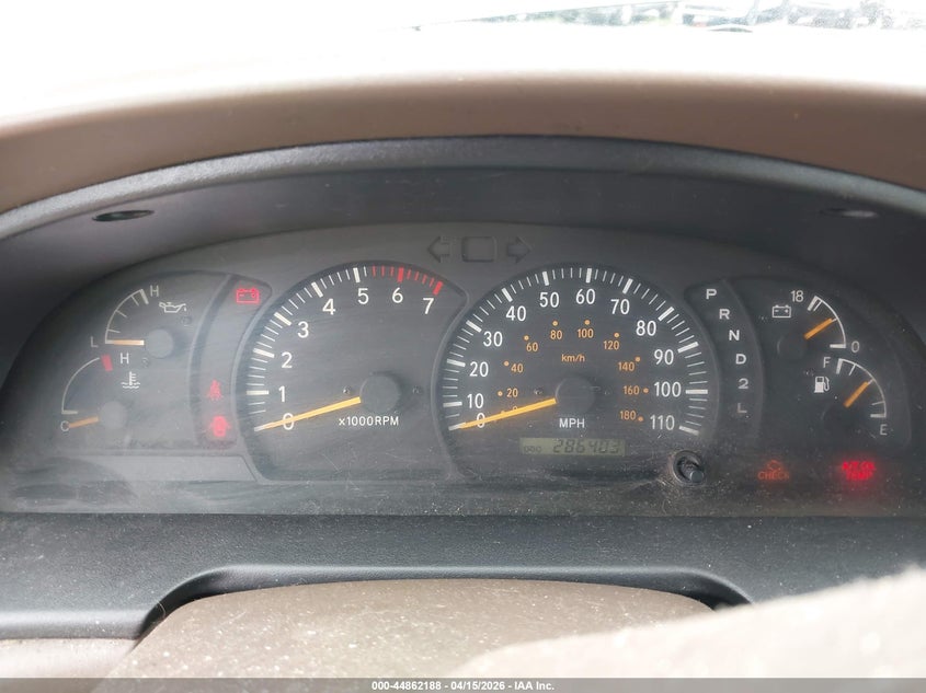 2000 Toyota Tundra Ltd V8 VIN: 5TBBT481XYS010329 Lot: 44862188