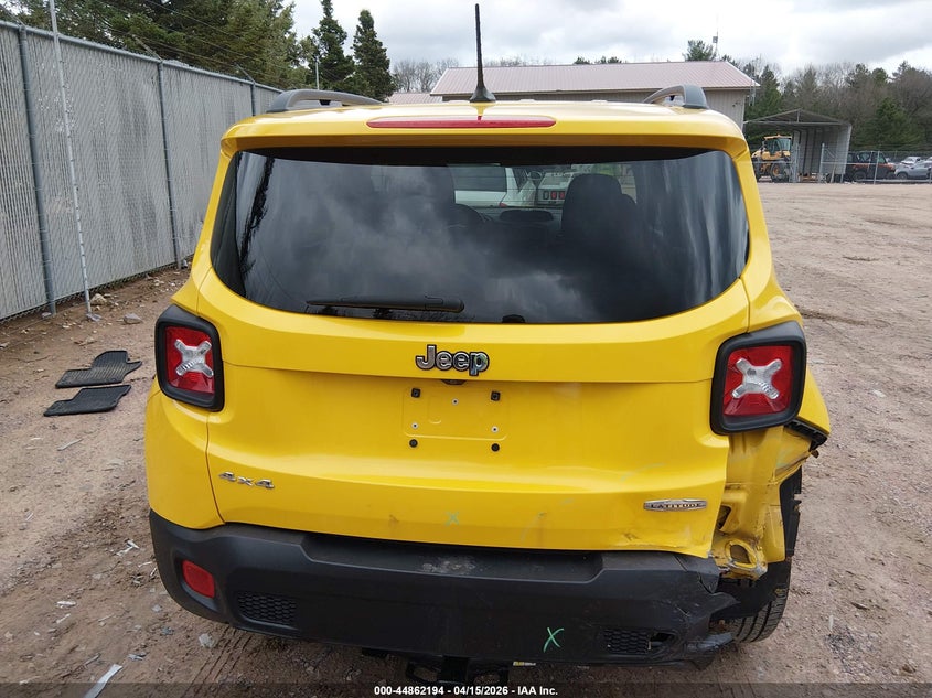 2016 Jeep Renegade Latitude VIN: ZACCJBBT6GPD45583 Lot: 44862194