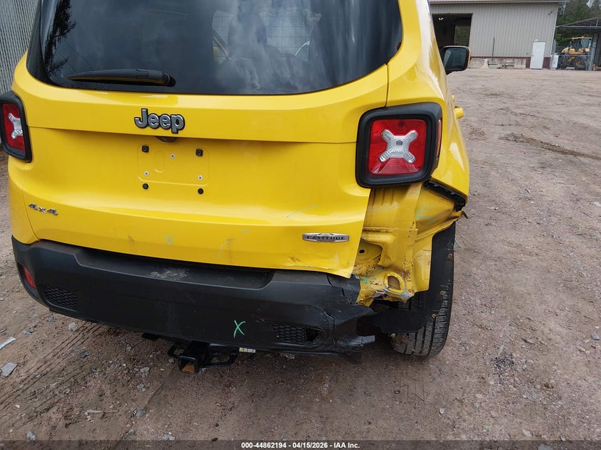 2016 Jeep Renegade Latitude VIN: ZACCJBBT6GPD45583 Lot: 44862194