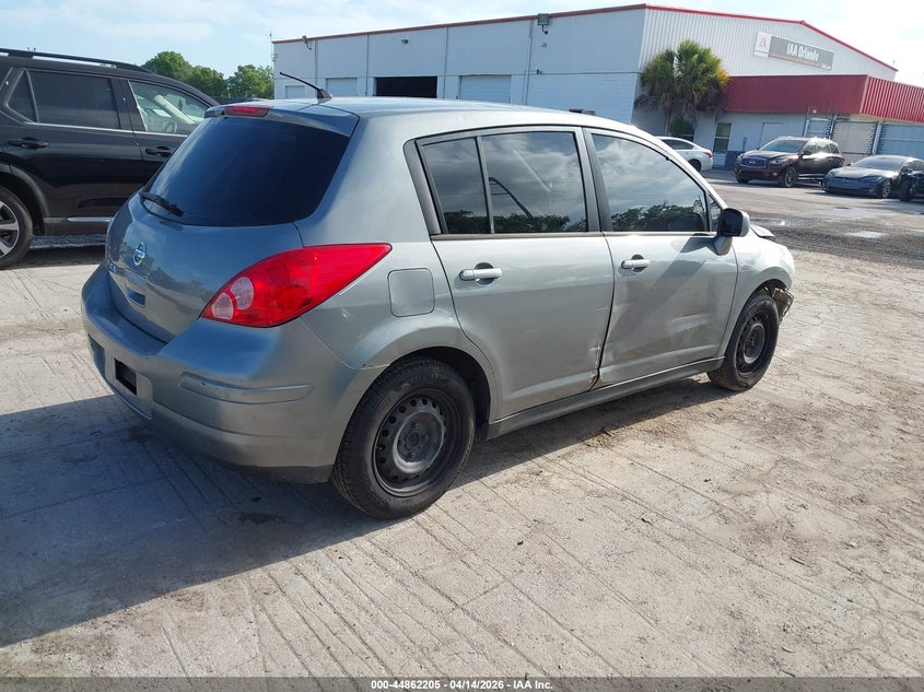 2012 Nissan Versa 1.8 1.8 S grey Lot 111044862205 Vin 3N1BC1CP9CK284498