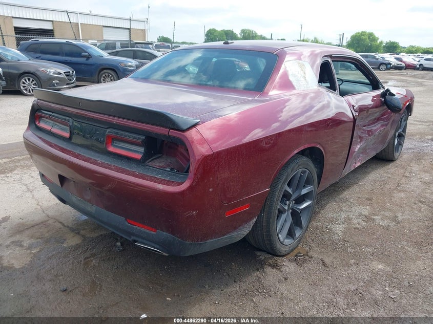 2020 Dodge Challenger 3.6 Sxt red Lot 111044862290 Vin 2C3CDZAG8LH196887