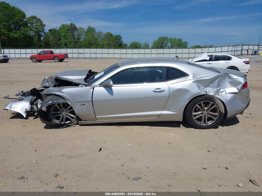 2015 Chevrolet Camaro 2Ls VIN: 2G1FB1E37F9186043 Lot: 44862353