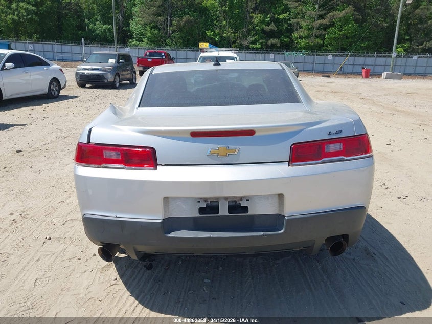 2015 Chevrolet Camaro 2Ls VIN: 2G1FB1E37F9186043 Lot: 44862353