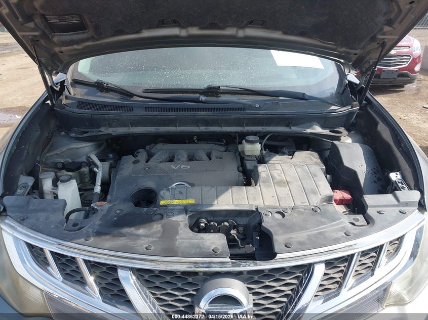 2014 Nissan Murano Sv VIN: JN8AZ1MW2EW525830 Lot: 44862372