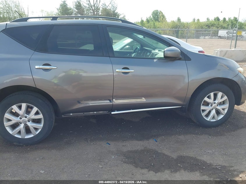 2014 Nissan Murano Sv VIN: JN8AZ1MW2EW525830 Lot: 44862372